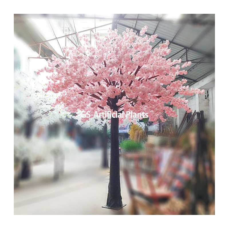Garden landscaping & decking large tree artificial plants and flowers wedding decoration artificial Cherry Blossom tree