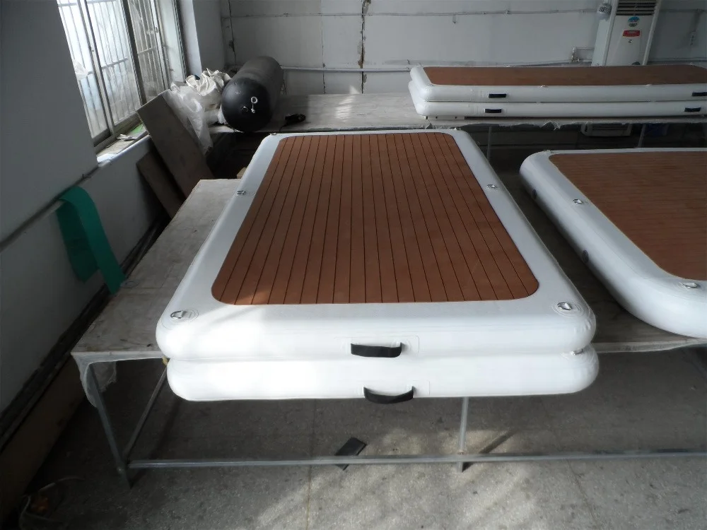 Надувной водный матрас популярного размера, надувная плавающая док-станция