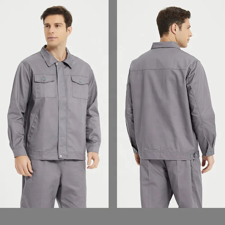 wholesale mens auto repair multipockets reflective workwear construction uniforms work clothes mechanic overalls