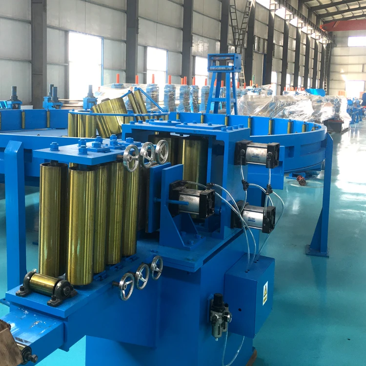 Широко используемая линия производства воздуховодов, машина для производства круглых воздуховодов