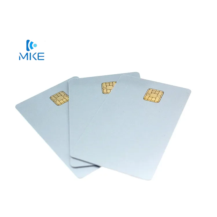 blank pvc card 4428 contact chip membership card