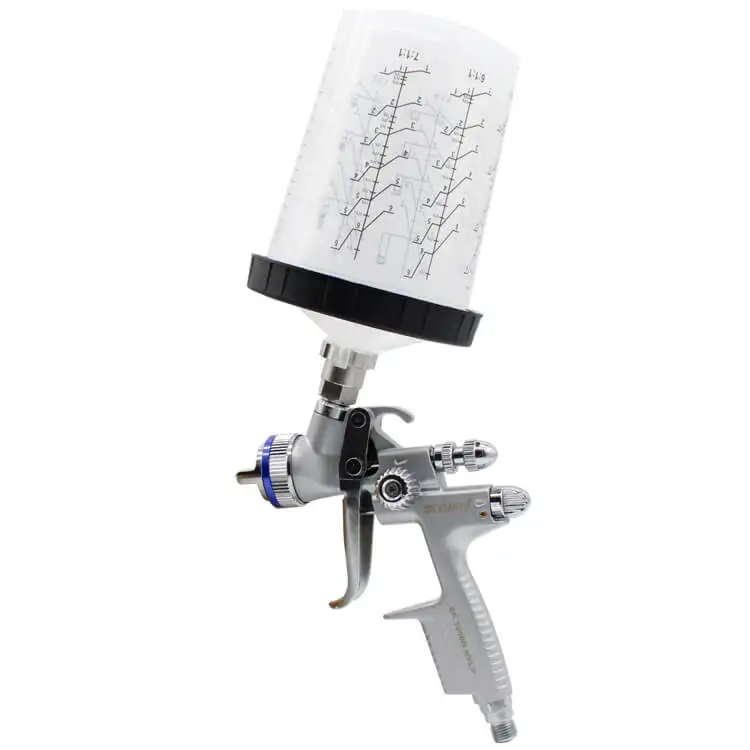 Plastic Disposable HVLP Spray Gun Cup Kit For Car Painting