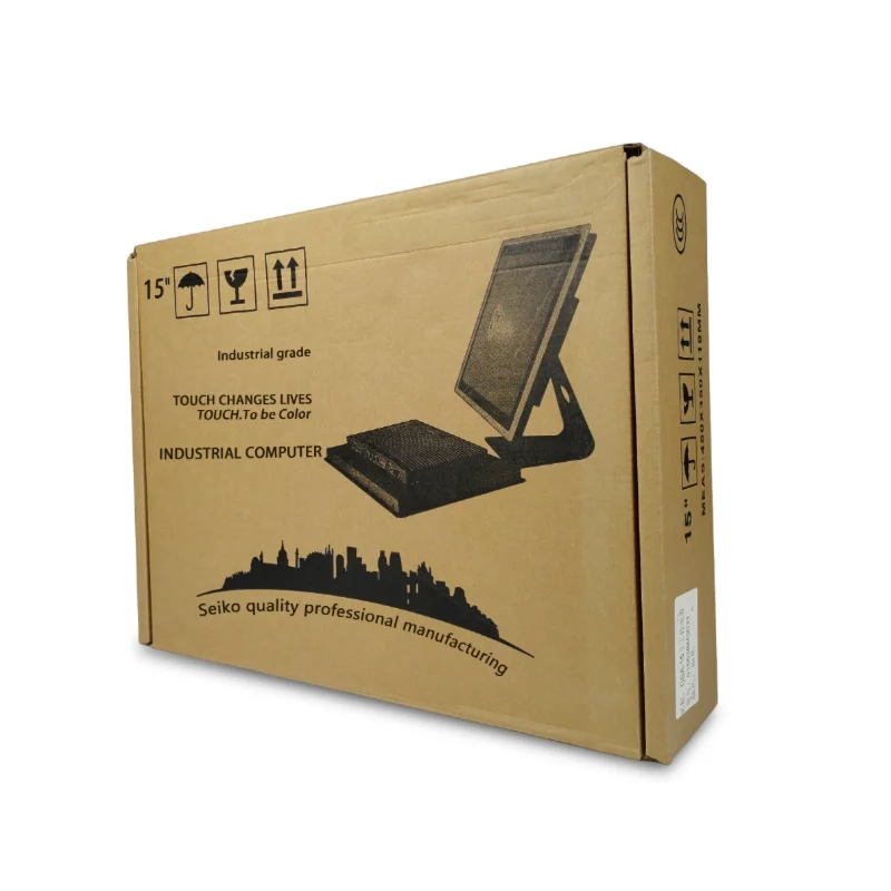 OEM PTC15W wifi 4g 15 inch Keyboard 2.4GHz capacitive screens usb 12 Months software Management All In One Panel Pc Industrial T