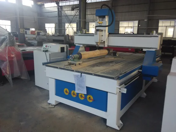 T-slot table and rotary  wood carving 3D 1325 cnc router