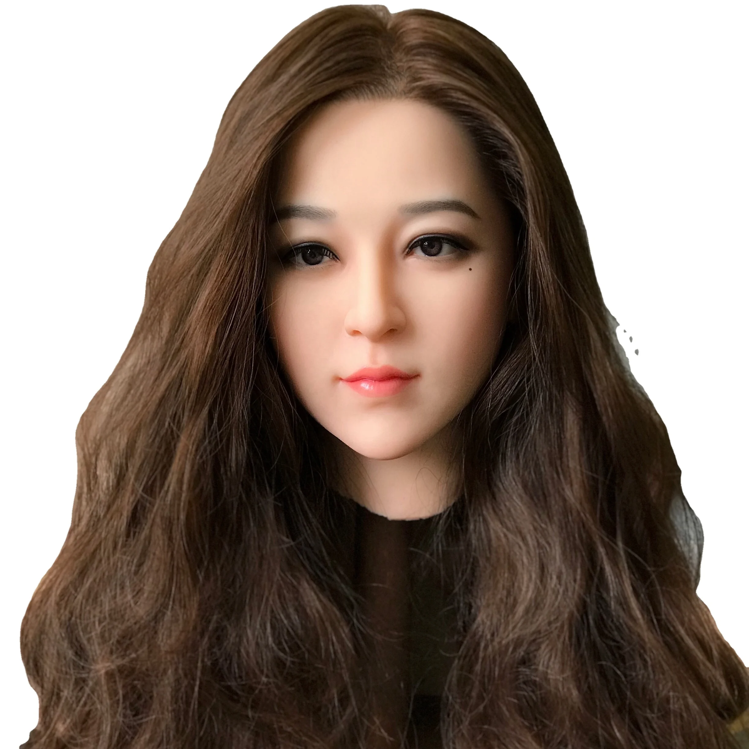 Realistic sculpture Life Size Handmade Crafts vivid Asian pretty girl female toy Statue of silicone Wax beauty figure for Sale