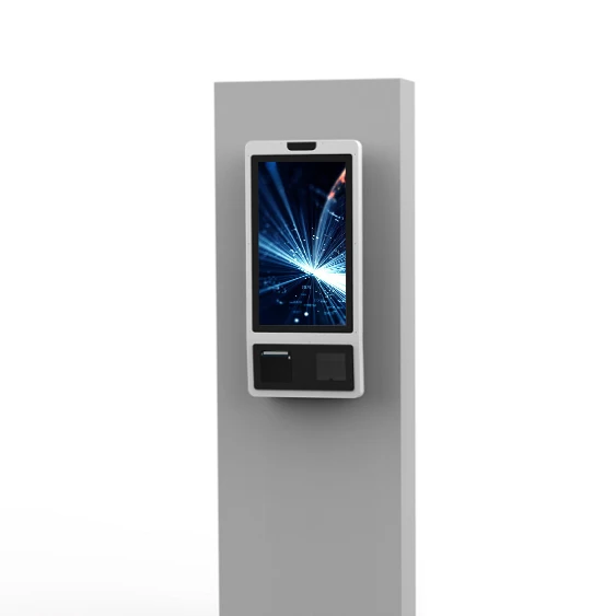 Self service stand payment supermarket kiosk machine