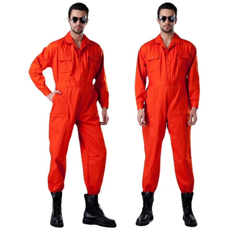 Customized Cotton Workwear Uniforms Outdoor Work Clothes Coveralls For Engineer