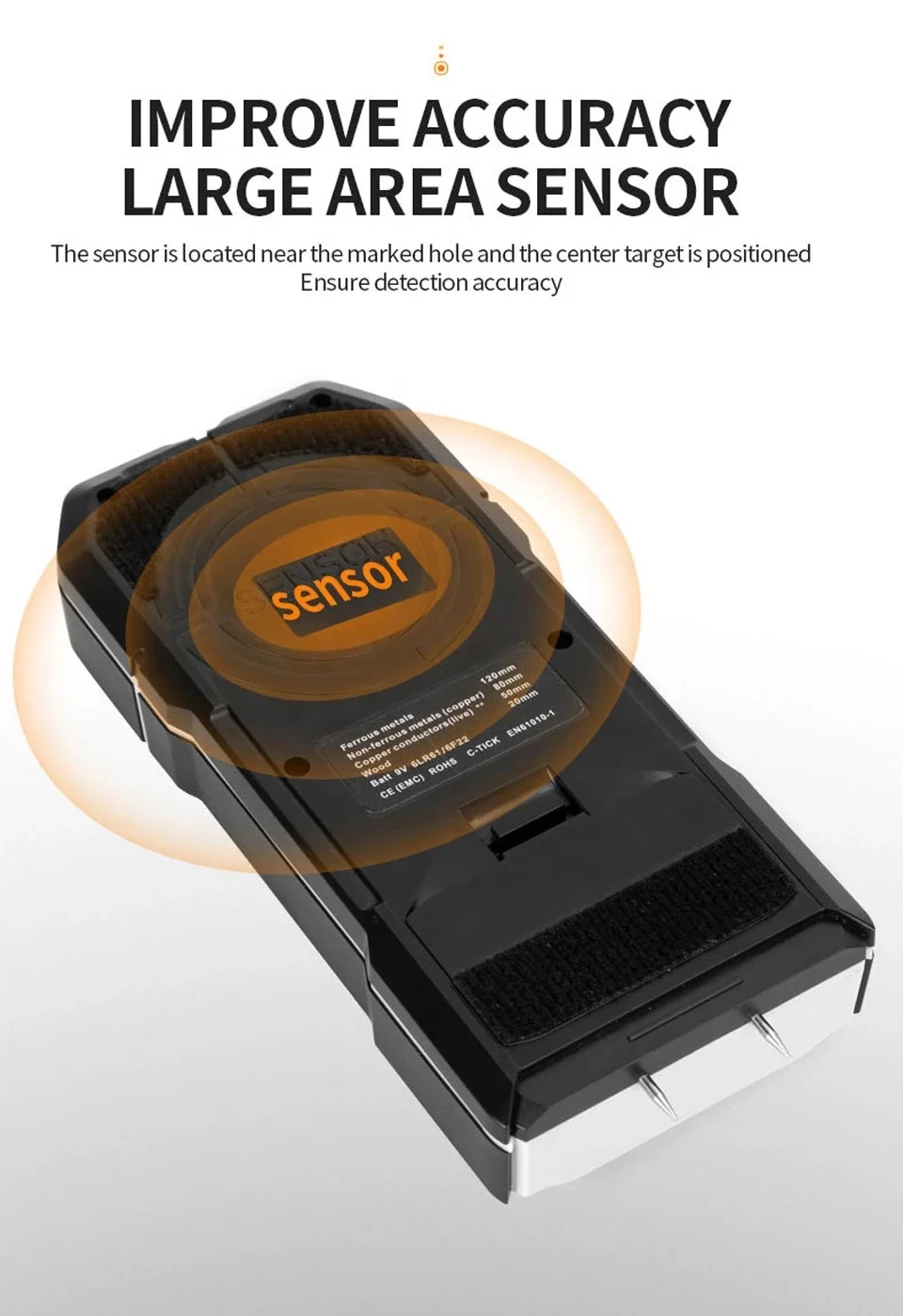 Металлоискатель 4 в 1 детектор влажности на глубине дерева настенный сканер напряжения переменного тока и