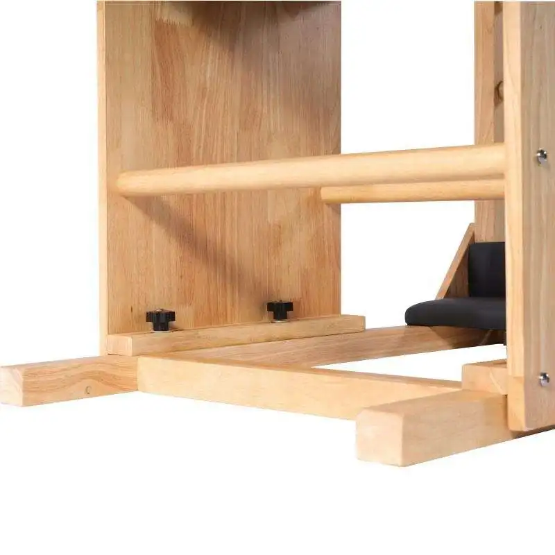 Commercial gym home equipment Yoga Fitness Pilates Barre Oak wood Pilates Ladder Barrel