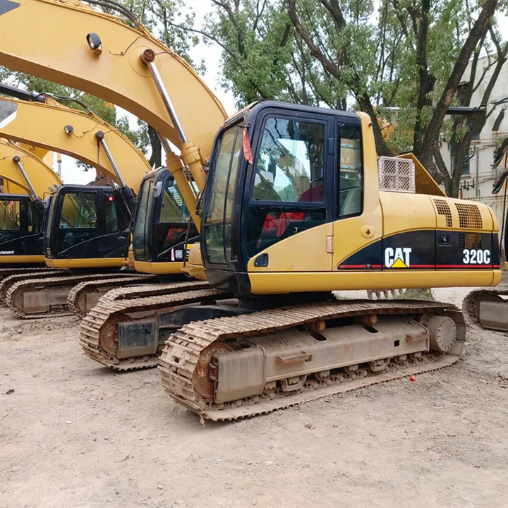 Лучшая распродажа! Б/у экскаватор Caterpillar 320C CAT 320CL mitsubishi двигатель 3066 для продажи