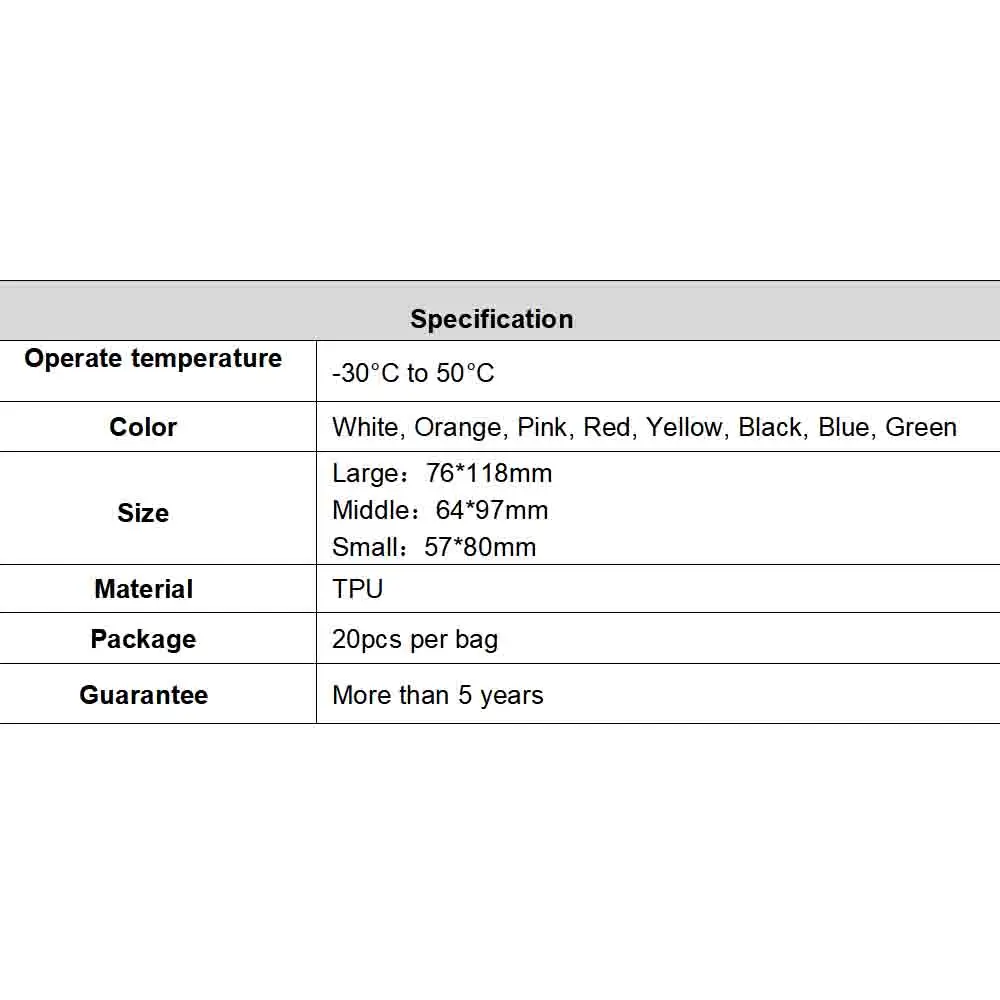 New Animal Ear Tag Plastic Material with TPU Core for Pigs Horses Sheep Cows Rabbits for Farm Industries