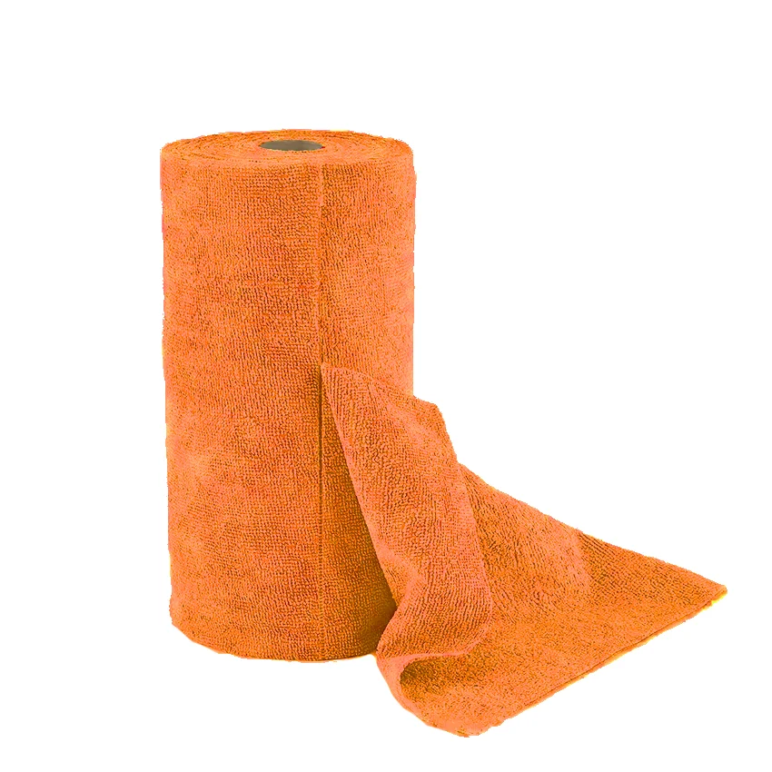 Microfiber Eco Roll Shaped Tear Cloth Multipurpose Car Kitchen Towel Non Stick Oil Bowl Absorbent Disposable Cleaning Cloth