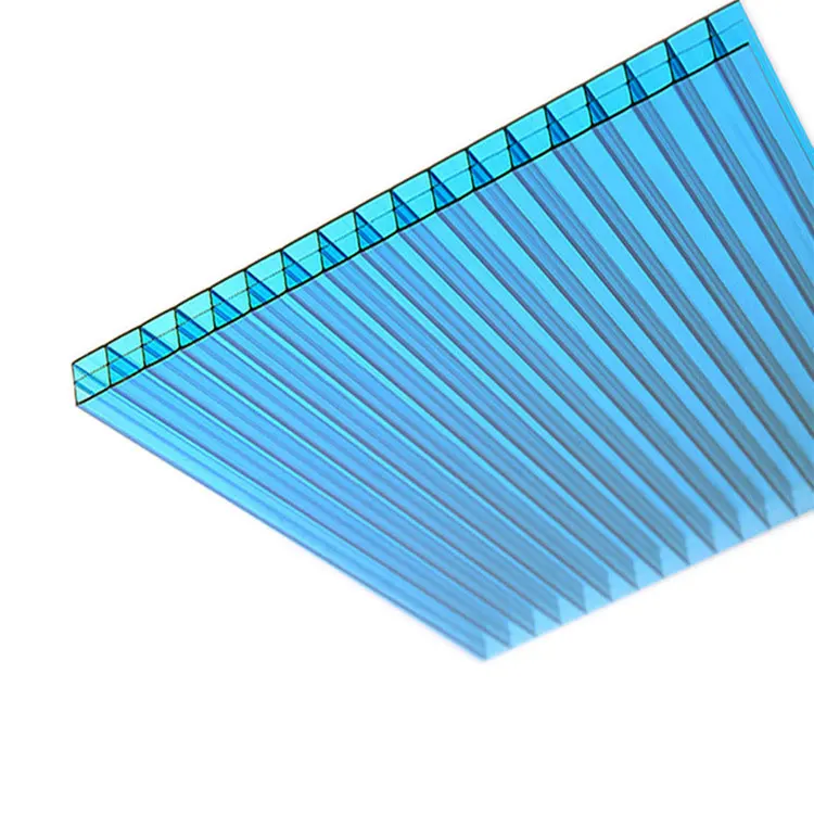 Fire Polycarbonate Multilayer Hollow Sheet for Curtain Wall and Skylights