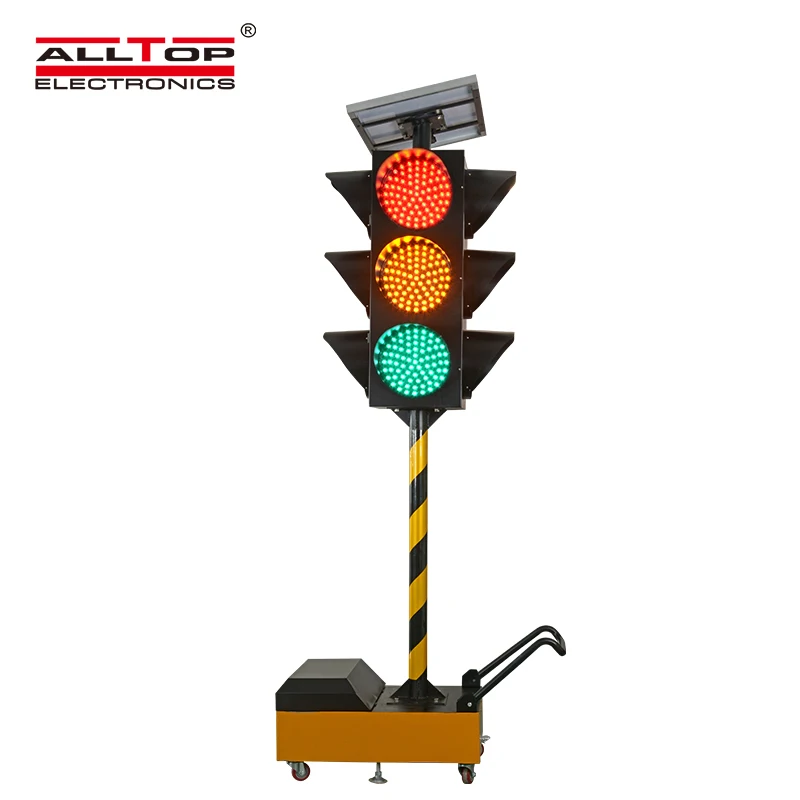 ALLTOP Hot Sale Solar Charging Ip65 Energy Saving Outdoor 75w Led Solar Traffic Light