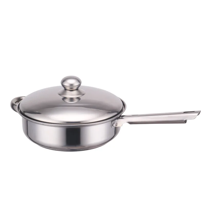 Factory Price Kitchenware 12Pcs Stainless Steel Kitchen Cooking Pans And Pots Stockpot Frying Pan Cookware Set