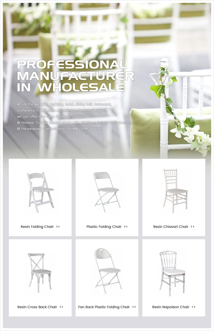 white plastic folding chairs