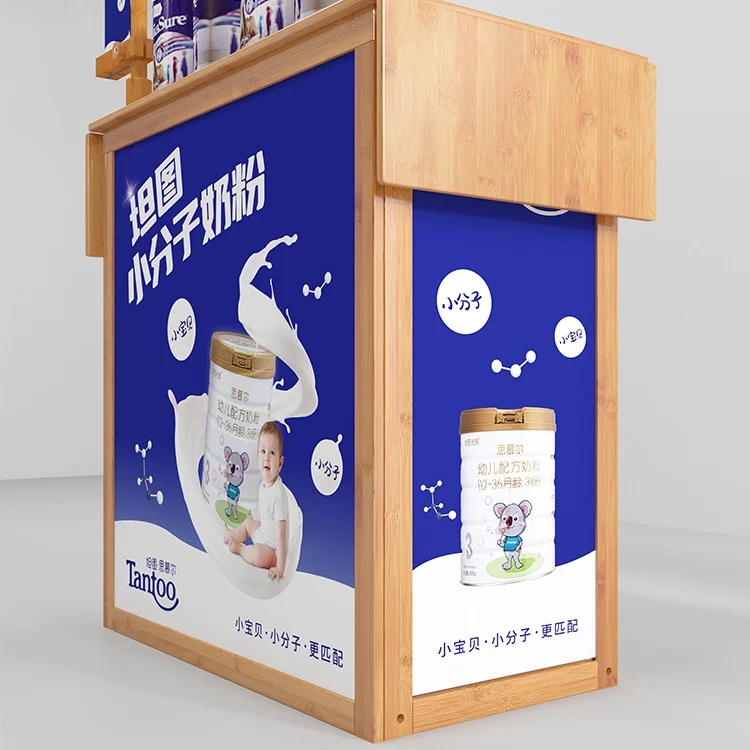 Bamboo Mobile Coffee Ice Cream BBQ Catering Concession Street Vending Food Cart Mini Truck Kiosk