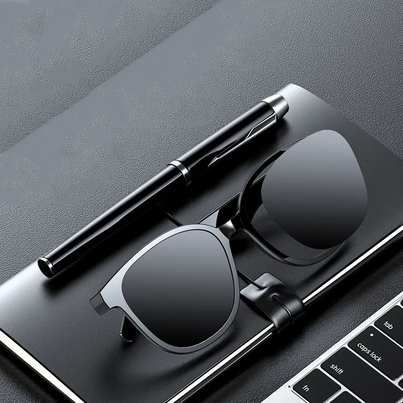 Fashion Custom Wireless Speaker Headset Headphone Earphone Music Smart Glasses Digital Glass Audio Blue Tooth Smart Sunglasses