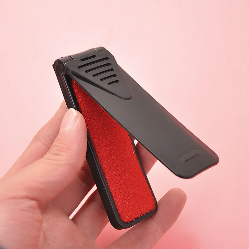 household small bristle brush collector clothes dehair brush pet dog hair sticky brush clothes depilation convenient folding