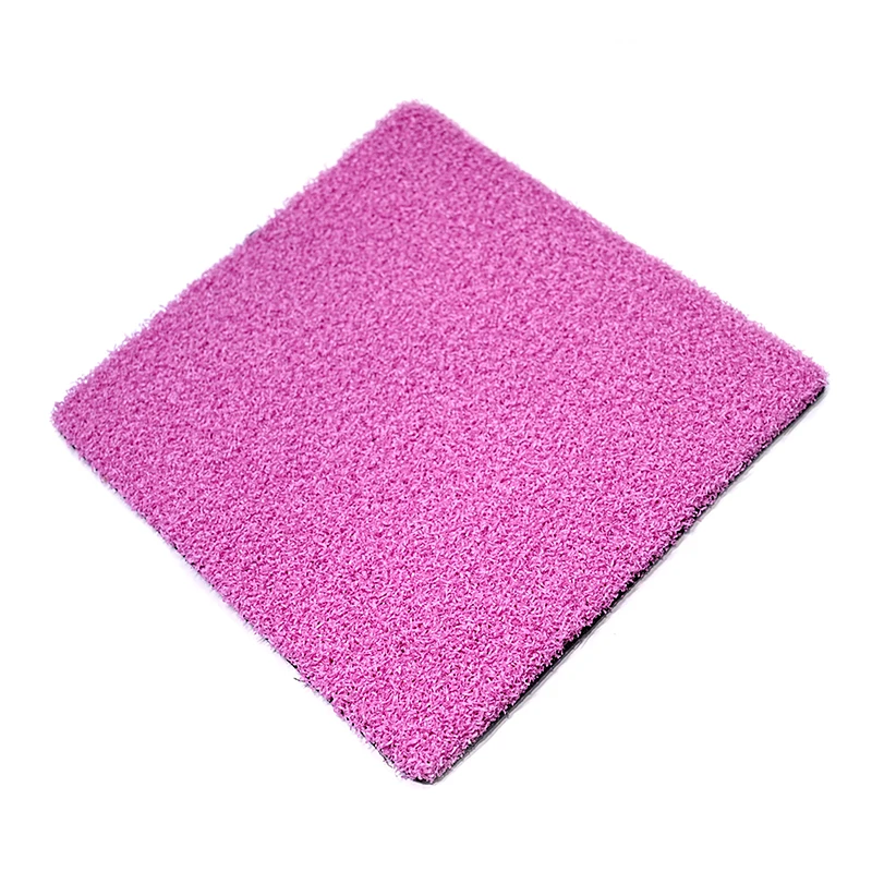 Mini Croquet Golf Field Artificial Grass/ Pink Gateball Game Sports Flooring Synthetic Turf /Putting Green Carpets