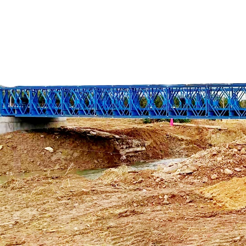 Пешеходный стальной мост bailey bridge для шоссе