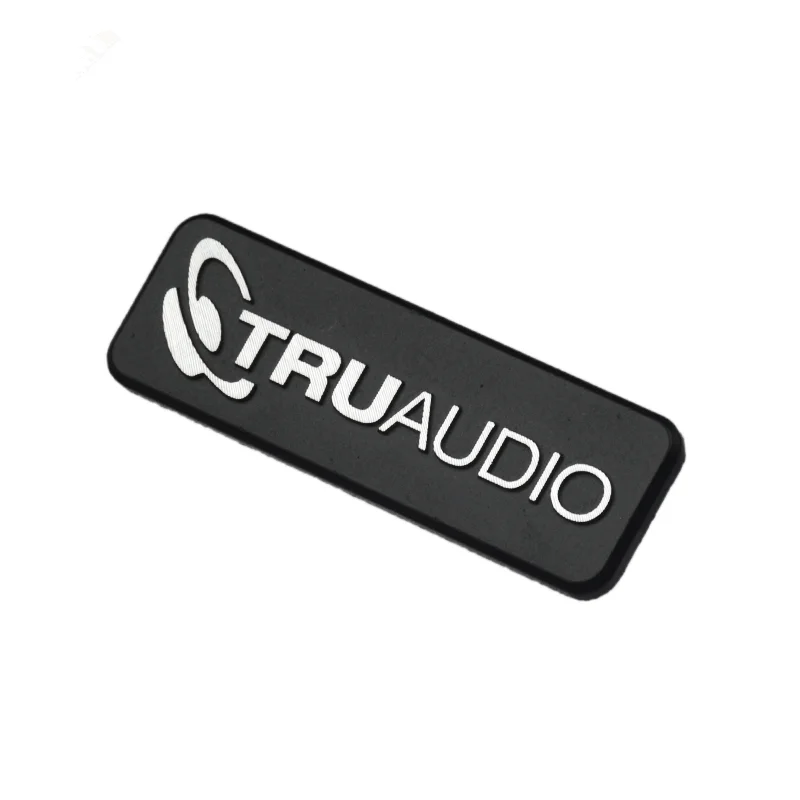 New Custom Metal Label Embossed Aluminum Sticker for Machine Furniture Car