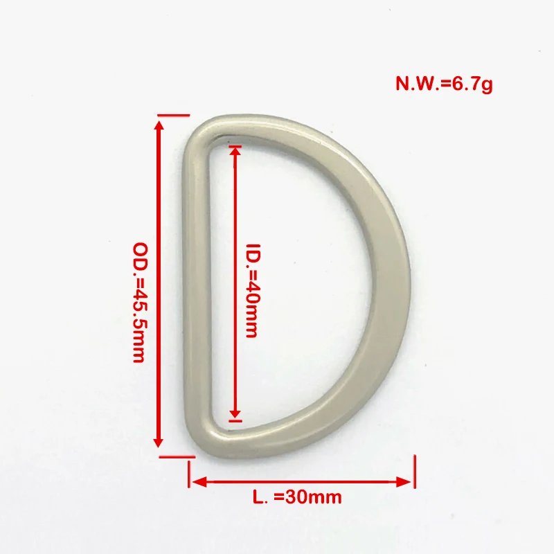 Supplier Wholesale zinc alloy luggage buckle accessories, clothing accessories D ring buckle