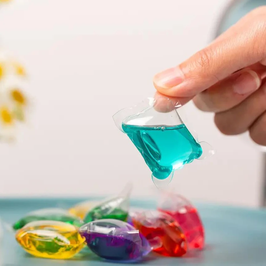 Clothes Washing Apparel Detergent Pods Liquid Laundry Soap Capsules OEM 3in1 Organic Liquid Detergent