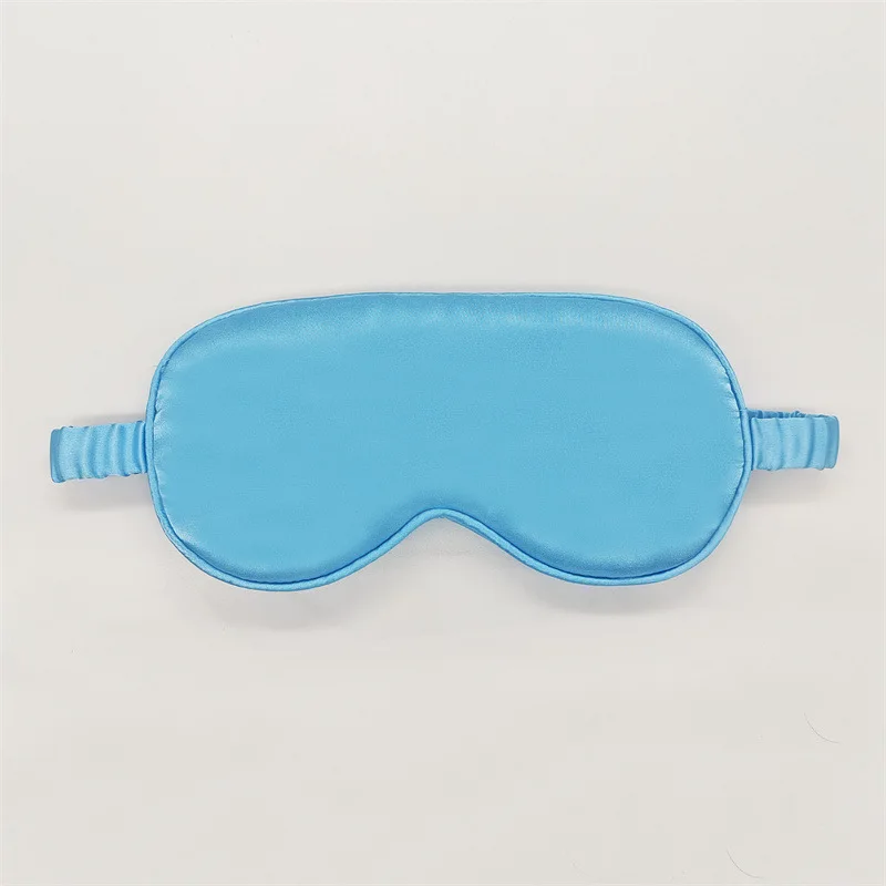 Silk blackout sleep eye mask Office lunch break Travel Airline eye mask Printed logo Gift eye mask
