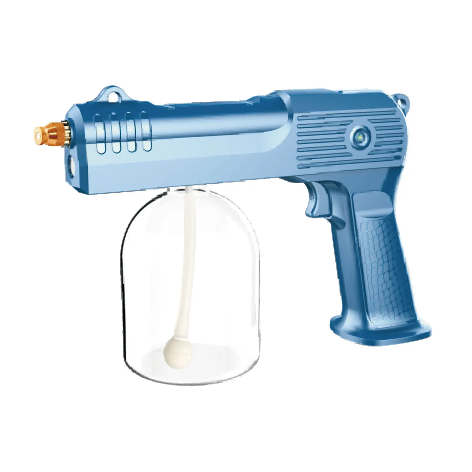 
Wireless Portable Blue Ray Light Nano Spray Steam Atomizer Gun Home Sterilized Atomizing Disinfectant Machine With Battery 