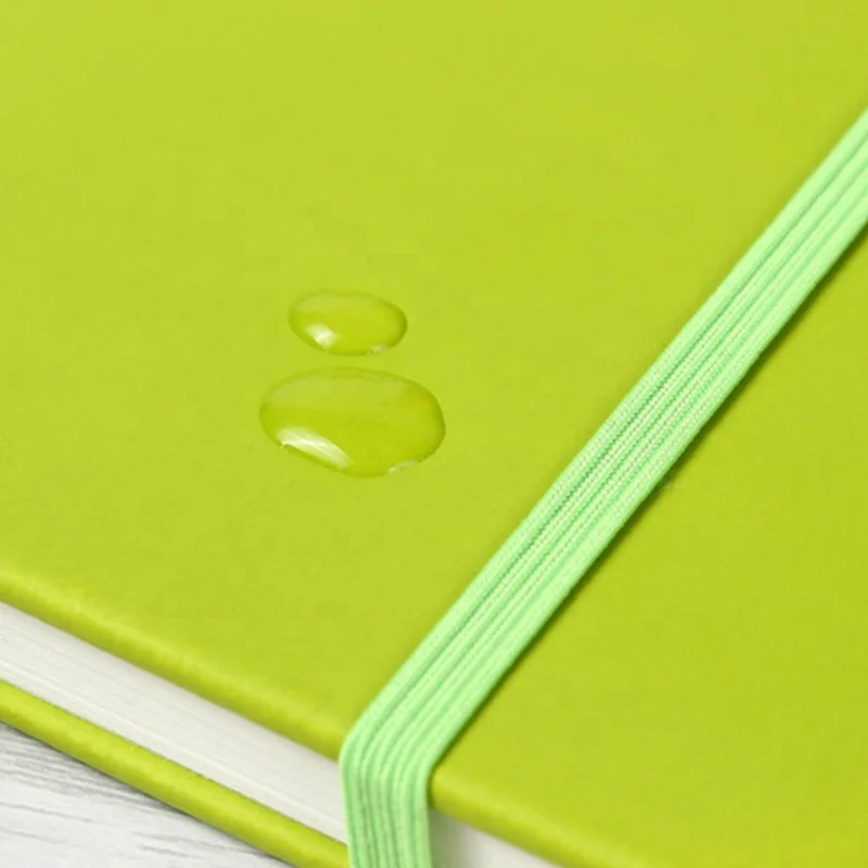 A5 B5 Wholesales custom logo printed plain hardcover a5 leather notebook