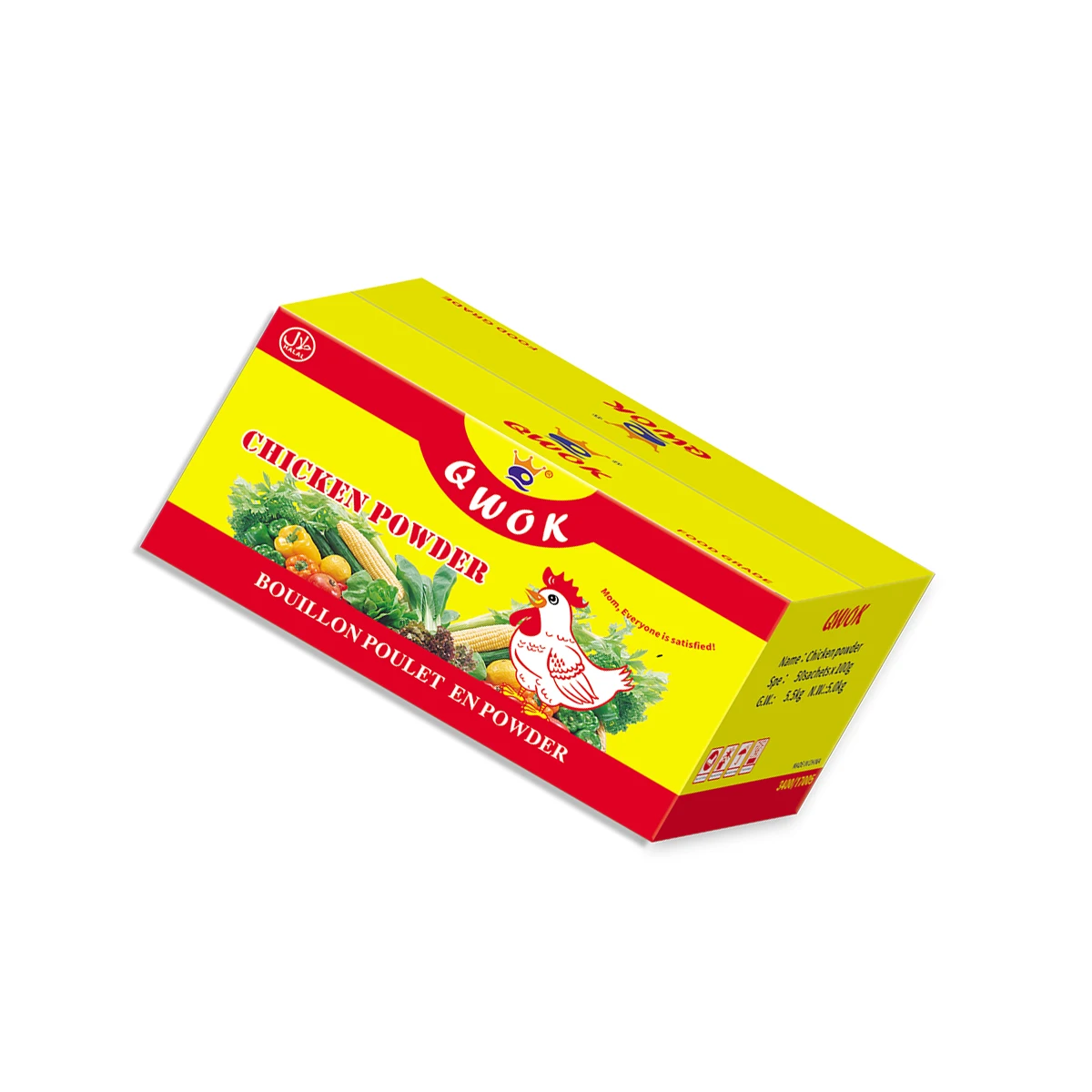 HALAL 100g chicken flavor seasoning powder OEM wholesale