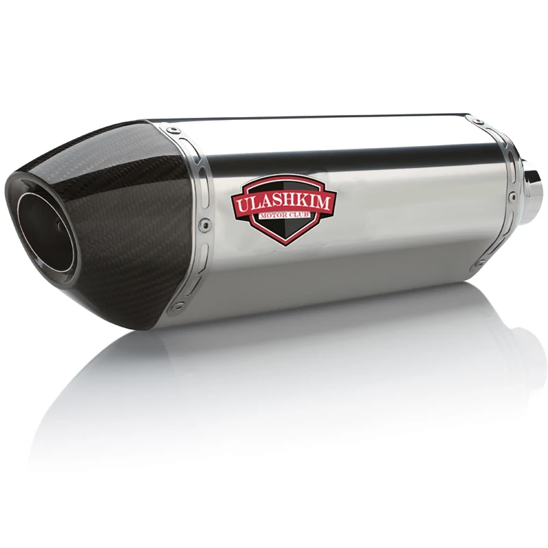 PCX 125 150 c650gt TMX530 CB500 51mm Universal Motorcycle Modified Exhaust Pipe Muffler tube