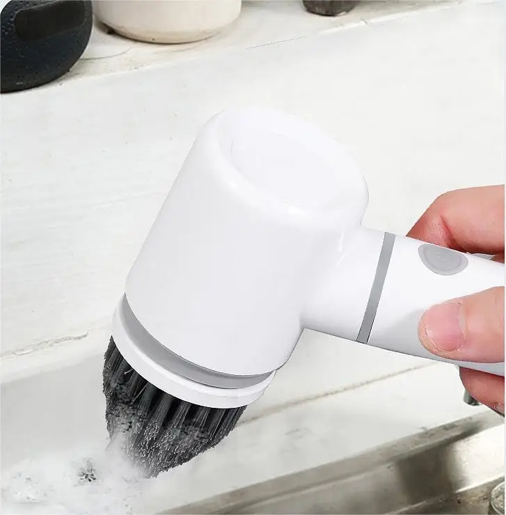 Litebird Electric Spin Scrubber Brush Cordless Magic Power Scrubber Handheld 3 In 1 Electric Cleaning Brush For Kitchen