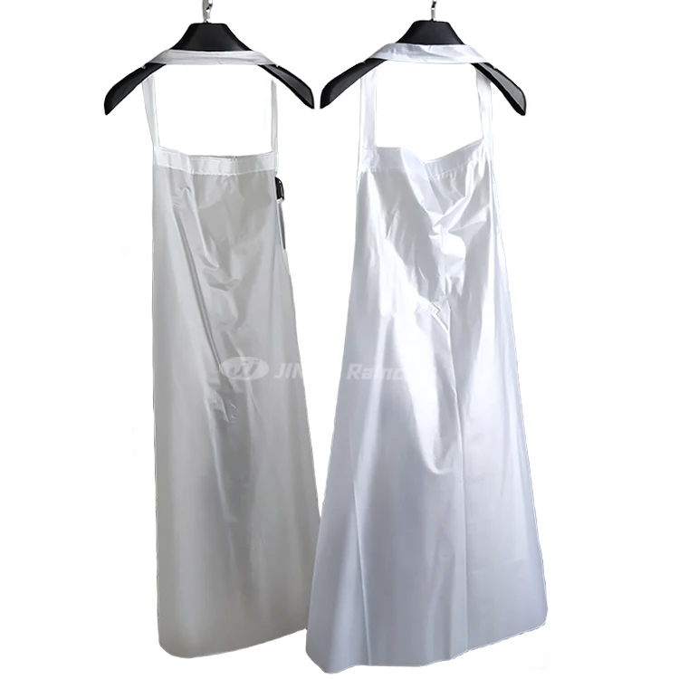 custom logo durable transparent aprons kitchen pvc waterproof apron designs patterns