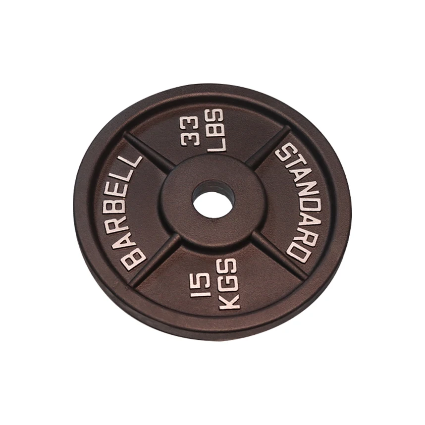 Оптовая продажа черные чугунные пластины для бампера весы тренажерного зала 5 кг 45 фунтов весовые соревнований