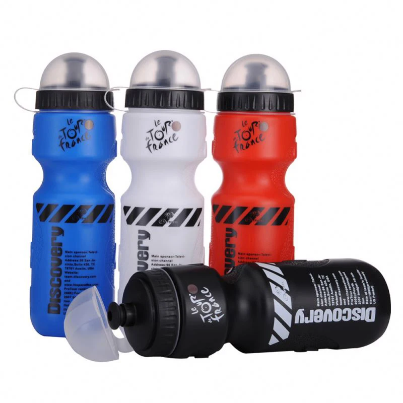 650ml Reusable with Dust Cover Portable Bicycle Plastic MTB Bike Bottle Sport Bicycle Water Bottles