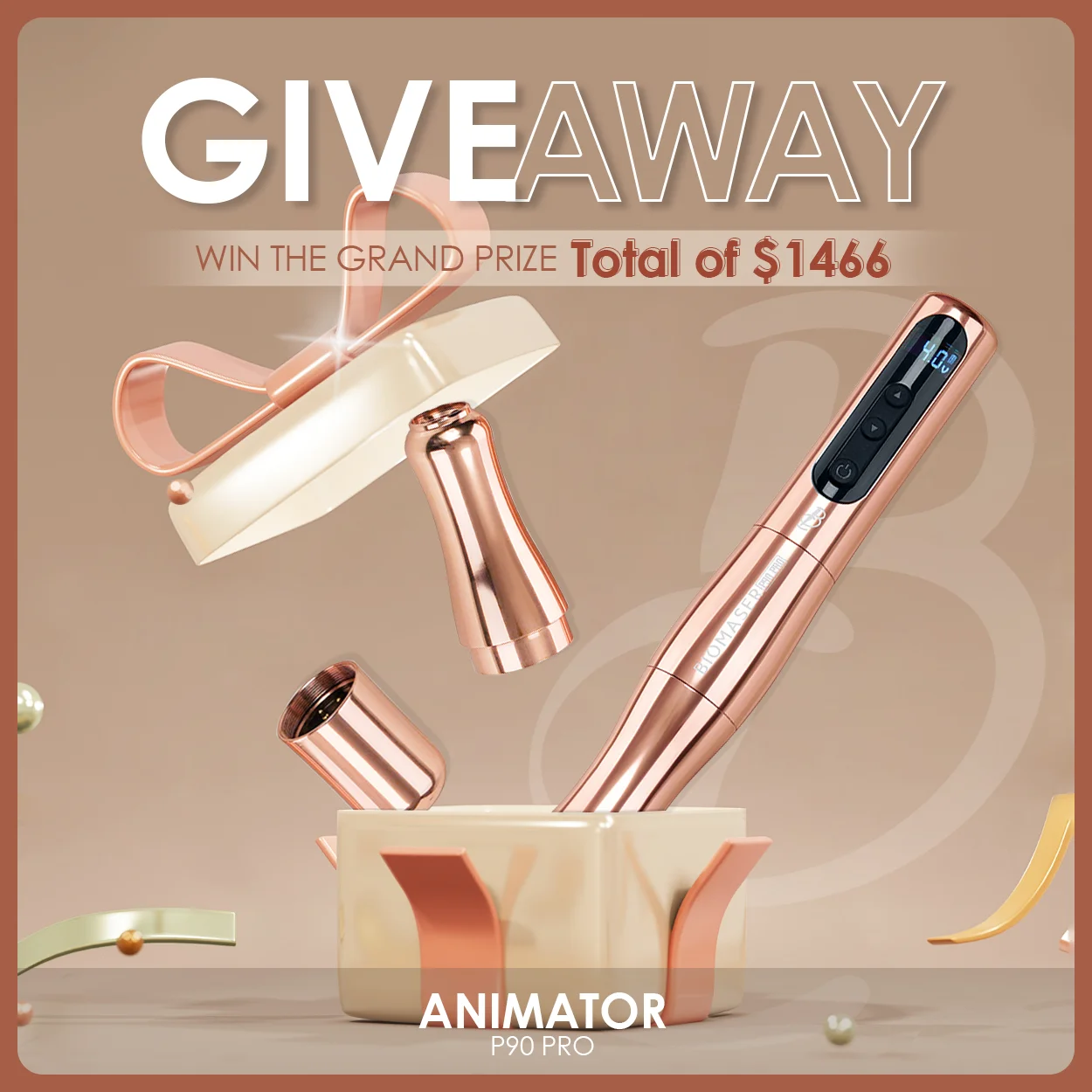 Permanent Makeup Training Tool Machine Custom Wireless PMU Manufacturer Direct Permanent Makeup Machine with 1 Extra Battery