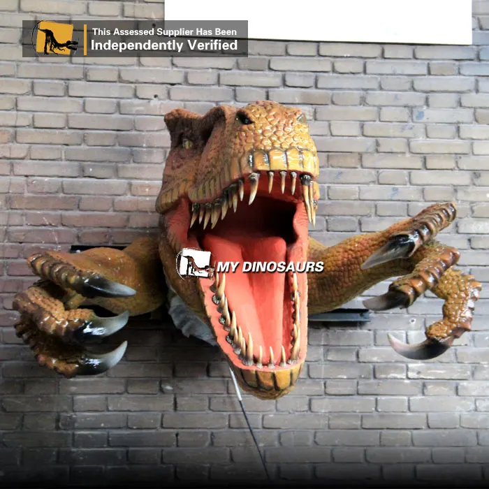  Настенная декоративная голова динозавра MY Dino AD555 для комнаты