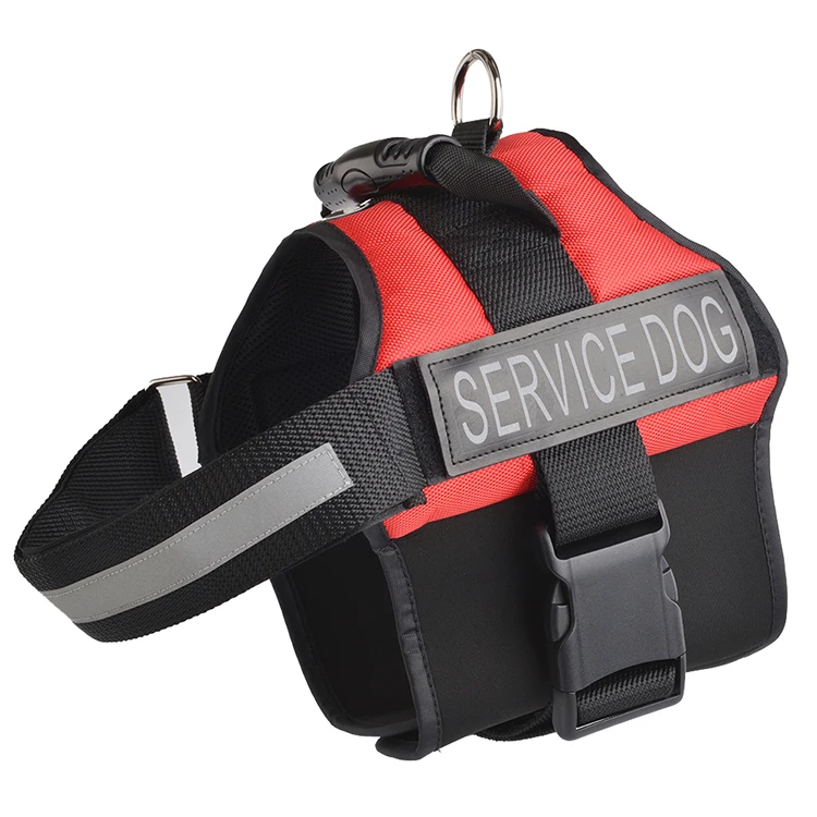 Manufacturer Wholesale Pet Training Lift Reflective Pet Service Safety Dog Harness for Large Dogs