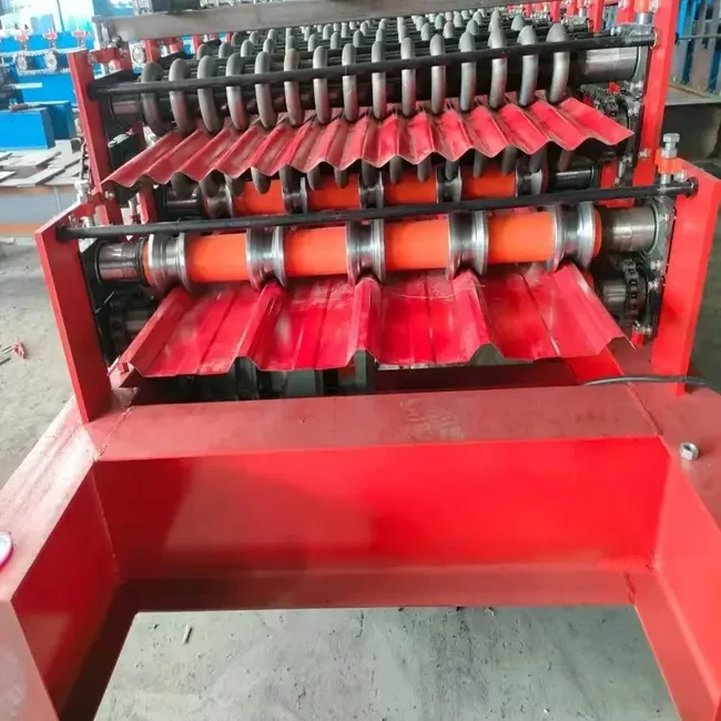 corrugated roof sheet making machine