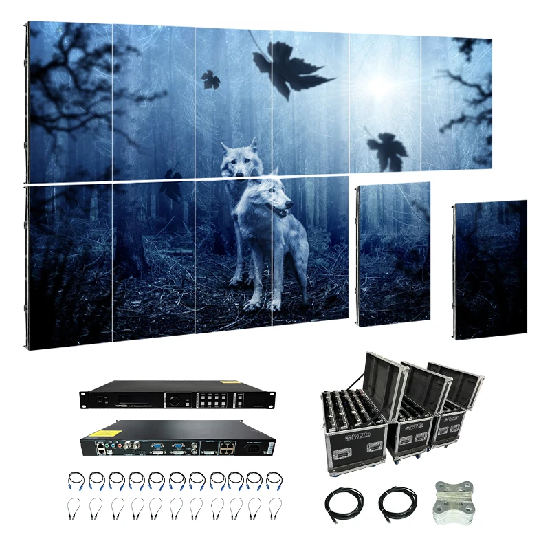 hot sexi video modular hd led tv large digital advertising display screen wall p2 p2.5 p1.9 digital billboard screen for sale