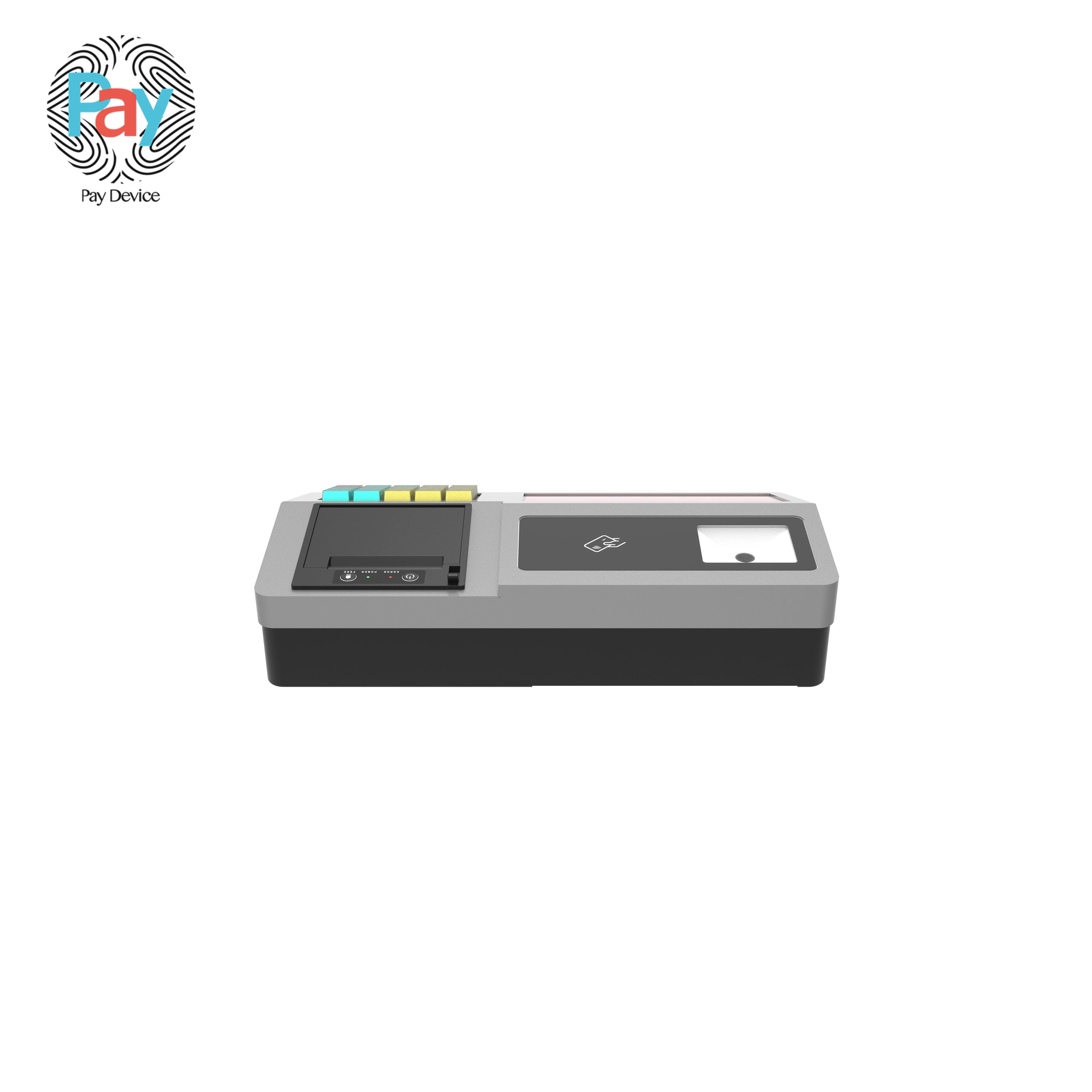 Новый дизайн QR NFC терминал с клавиатурой карты PSAM Pos устройство