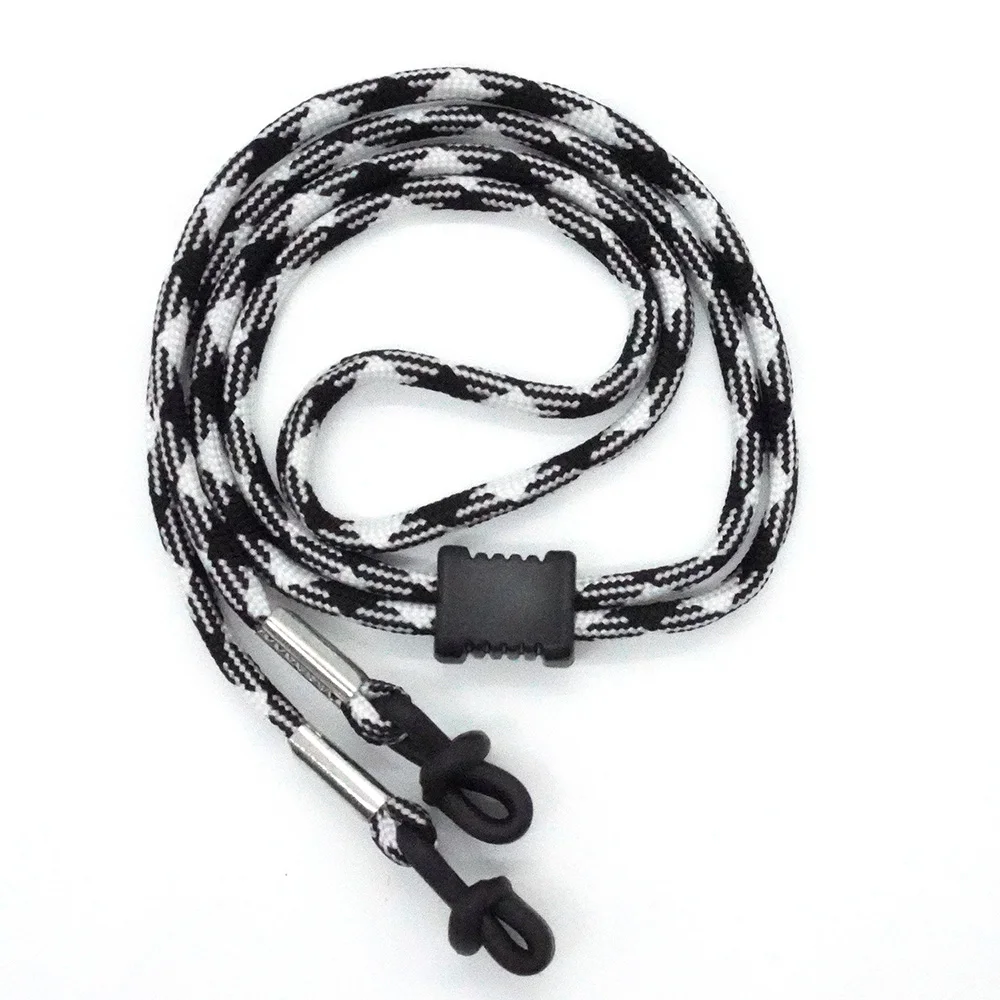 Amazon нескользящий регулируемый спортивный ремешок шнур веревка для шеи Веревка держатель очков нейлоновый полиэстер очки солнцезащитные