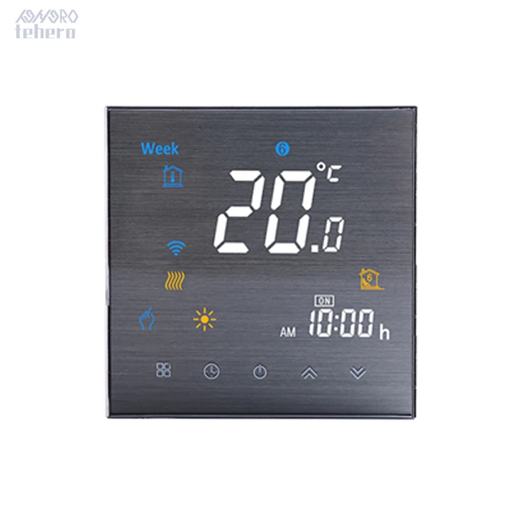 Smart home TUYA APP work  Alexa google home wifi boiler worm underfloor heating thermostat mat for floor system