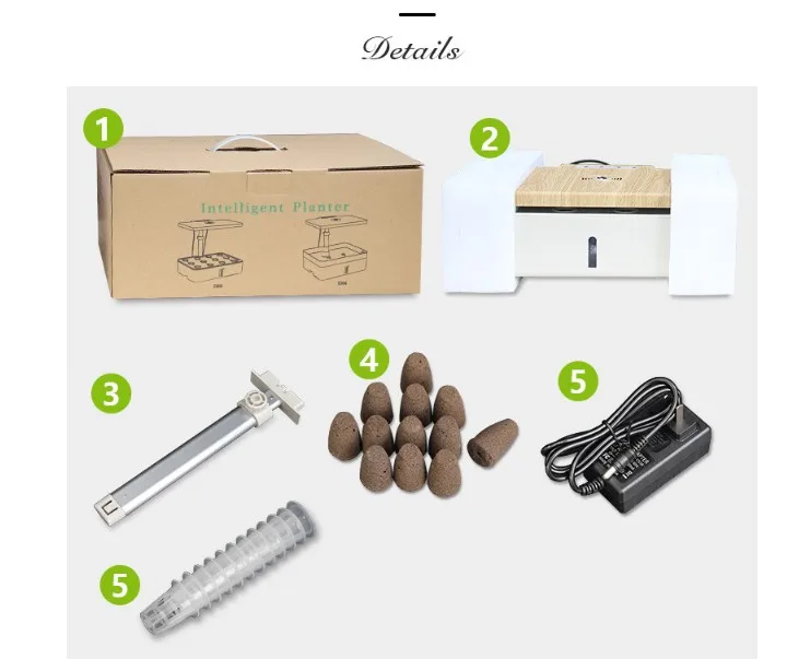 Hydroponics Growing System,Indoor Herb Garden Starter Kit w/LED Grow Light,Plant Germination Kits 12 Plant Pots for Home Kitchen