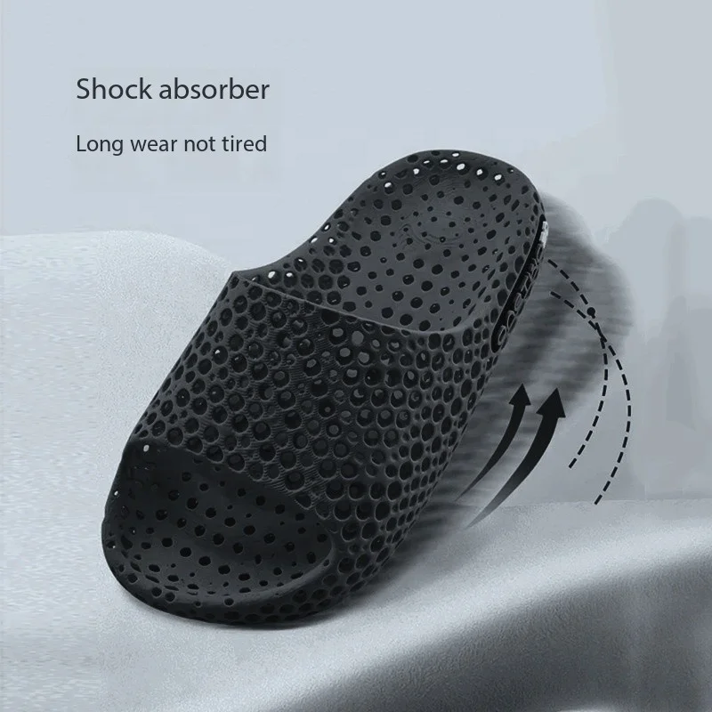 2024 New Technology Print Thick Sole Slide Girl Slippers Beach Outdoor Non Slip boy  3D Printed Kids Sandals