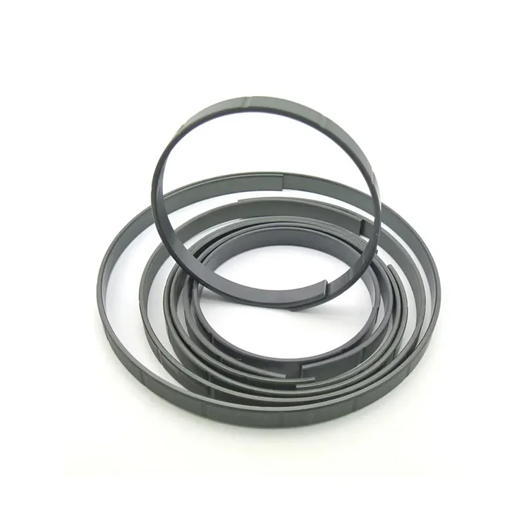 DLSEALS уплотнение гидравлического цилиндра пластиковые направляющие кольца нейлоновое износостойкое кольцо материал PA поршневое направляющее