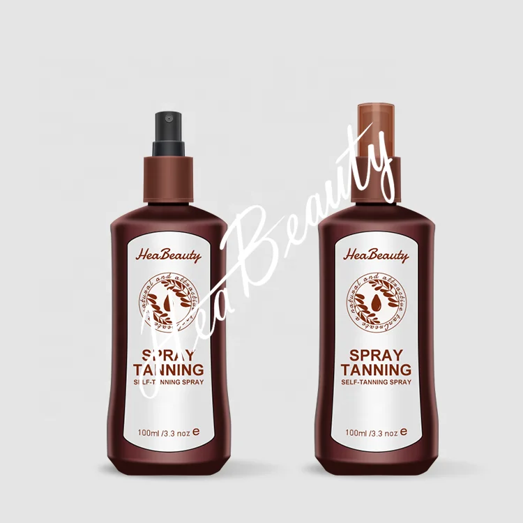 Natural Bronzer Instant Self Tan Spray Private Label Self Tanning Kit Spray Mist Tan Product