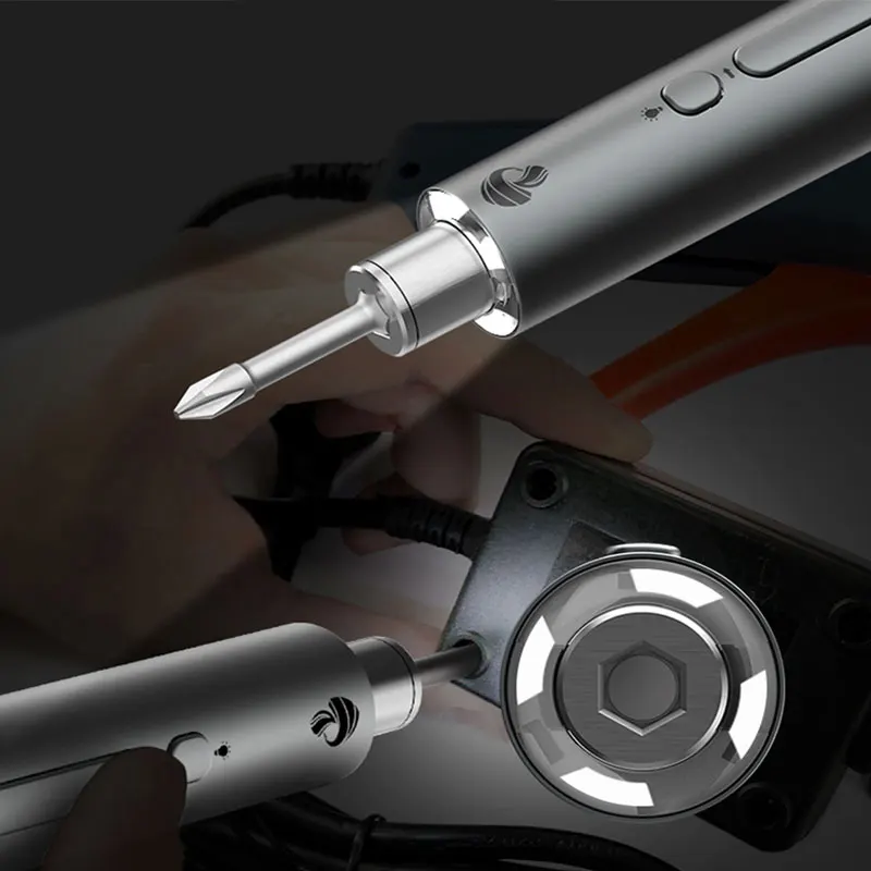2021 new arrivals wireless screwdriver lithium 3.6v  magnetic electric screwdriver nut driver set